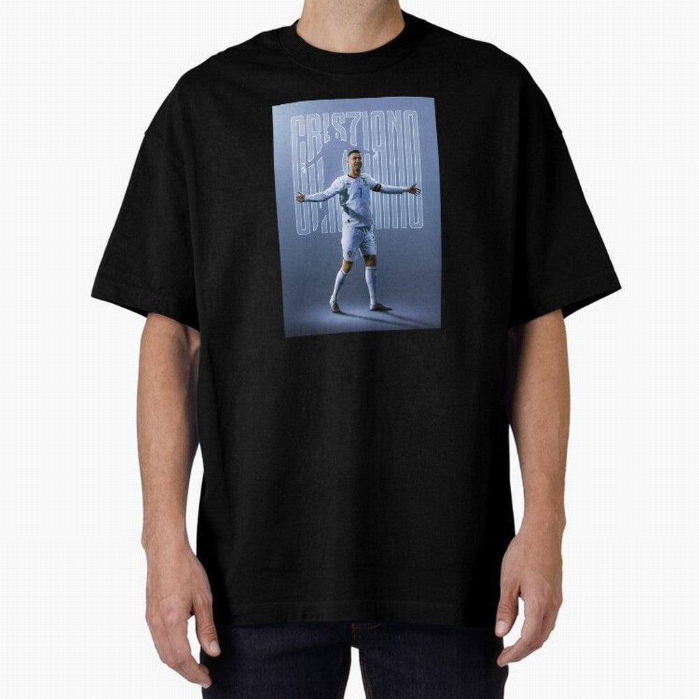 Football Royalty: Cristiano Ronaldo Oversized T-Shirt Join Supporters Worldwide for the FIFA World Cup 2026 USA Canada Mexico Journey through CR7 Highlights, England Pride, Stadium Chants, National Pride, Trophy Dreams and Unforgettable Football