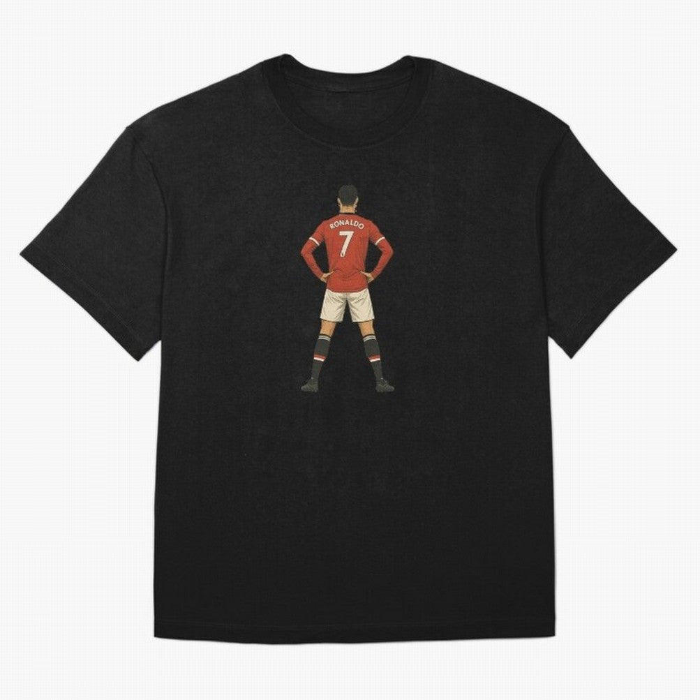 Ronaldo Oversized T-Shirt Bring Bold Fan Energy to Global Football Passion for FIFA World Cup 2026 USA Canada Mexico, Featuring Messi, CR7 and Mbappe, Argentina, France and Brazil, Football Festival Excitement, Trophy Ambitions, Country Rivalries