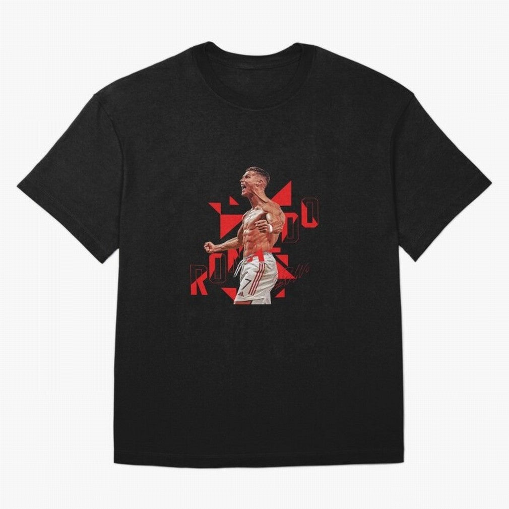 Cristiano Ronaldo Oversized T-Shirt Celebrate Fan Favorites in Match Day Hype around FIFA World Cup 2026 USA Canada Mexico, Haaland and Mbappe, France, Soccer Culture, Superstar Moments, National Team Dreams and Competitive Fire; Created for Match