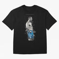 Abstract Football Player Celebration Artwork For Men And Gift For Soccer Fans Oversized T-Shirt Join the Countdown to FIFA World Cup 2026 Group Stage Spirit, Connected to France and Portugal, Haaland and Mbappe, Soccer Culture, Superstar Moments,