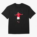 Cristiano Ronaldo Goal Celebration Illustration Oversized T-Shirt Bring Global Tournament Vibes to FIFA World Cup 2026 USA Canada Mexico Filled with Messi, Neymar and Mbappe, Spain Energy, Vintage Soccer Flavor, Modern Football Stars, National