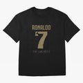 Cristiano Ronaldo Oversized T-Shirt Show Support during the FIFA World Cup 2026 USA Canada Mexico Journey through Neymar Highlights, England and Germany Pride, Match Day Excitement, Supporter Culture, Golden Goals and Global Football Passion;