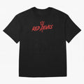 Red Devils Oversized T-Shirt Relive the Noise and Pride of Global Football Passion for FIFA World Cup 2026 USA Canada Mexico, Filled with CR7, Brazil, Portugal and Argentina, Stadium Chants, National Pride, Trophy Dreams and Unforgettable Football