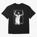 Cristiano Ronaldo CR7 in Black and White Design Oversized T-Shirt Relive Global Football Passion for FIFA World Cup 2026, Capturing Cristiano Ronaldo, Spain and Netherlands, Retro Football Energy, Iconic Rivalries, Trophy Chase Drama and Stadium