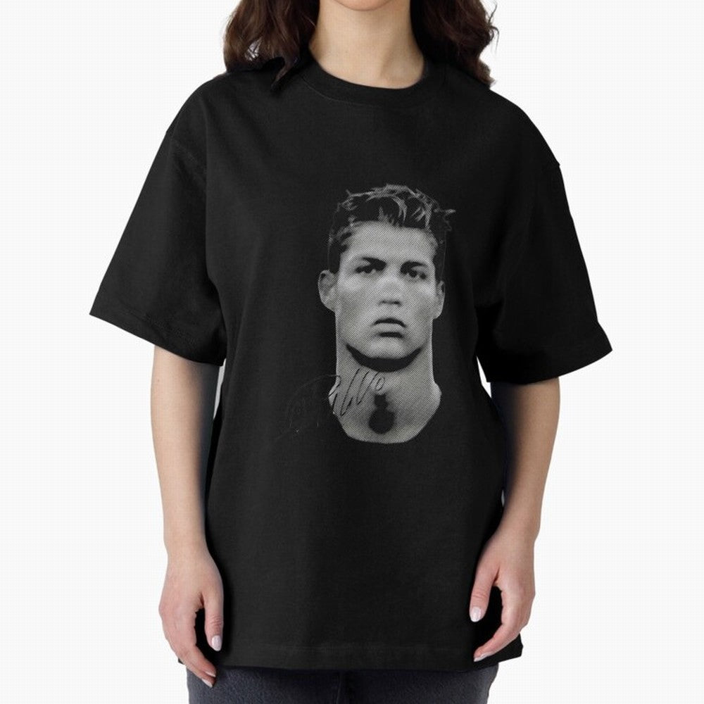 Cr7 Vintage Oversized T-Shirt Celebrate the Biggest Stage of the FIFA World Cup 2026 USA Canada Mexico Journey through Mbappe and Neymar Highlights, Portugal Pride, Championship Spirit, Famous Goals, Roaring Crowds and International Football Unity;