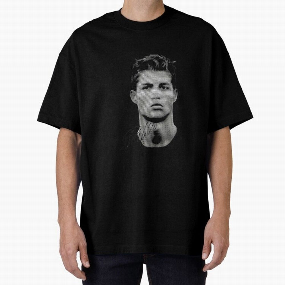Cr7 Vintage Oversized T-Shirt Celebrate the Biggest Stage of the FIFA World Cup 2026 USA Canada Mexico Journey through Mbappe and Neymar Highlights, Portugal Pride, Championship Spirit, Famous Goals, Roaring Crowds and International Football Unity;
