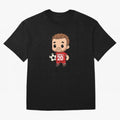Diogo Jota jersey | manga | cute kawaii | by Nooby Draw Oversized T-Shirt Stand with FIFA World Cup 2026 USA Canada Mexico Spirit, Connected to France and Portugal, Messi, Neymar and Mbappe, Vintage Soccer Flavor, Modern Football Stars, National