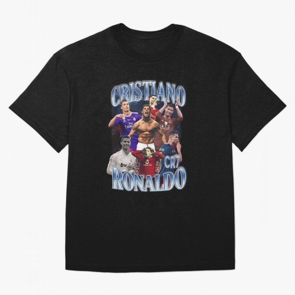 CR7 Oversized T-Shirt Mark FIFA World Cup 2026 Spirit, Inspired by Brazil, Portugal and Argentina, Haaland, Classic Soccer Heritage, Championship Pressure, Fan Loyalty and International Pride; Made for Die Hard Supporters, Soccer Lovers, Game Day