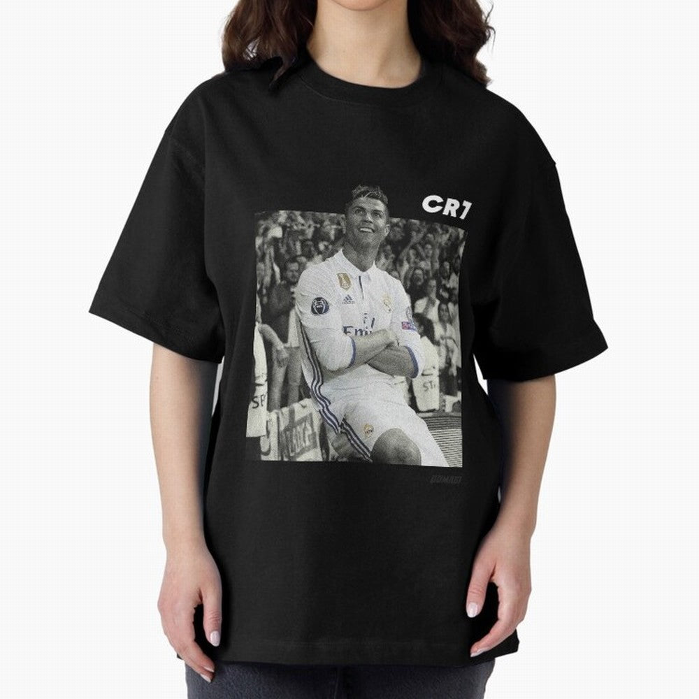 Cristiano Ronaldo | MR. CHAMPIONS LEAGUE Oversized T-Shirt Build FIFA World Cup 2026 Group Stage Spirit, Made for Netherlands, Messi, Soccer Culture, Superstar Moments, National Team Dreams and Competitive Fire; Perfect for People Who Love