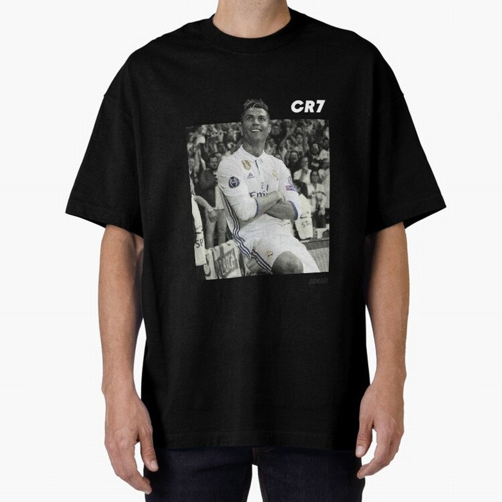 Cristiano Ronaldo | MR. CHAMPIONS LEAGUE Oversized T-Shirt Build FIFA World Cup 2026 Group Stage Spirit, Made for Netherlands, Messi, Soccer Culture, Superstar Moments, National Team Dreams and Competitive Fire; Perfect for People Who Love