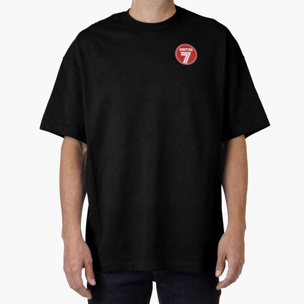 United 7 Manchester United Magnificent Sevens Oversized T-Shirt Share the Excitement of FIFA World Cup 2026 Spirit, Featuring England, France and Netherlands, Messi, Soccer Culture, Superstar Moments, National Team Dreams and Competitive Fire;