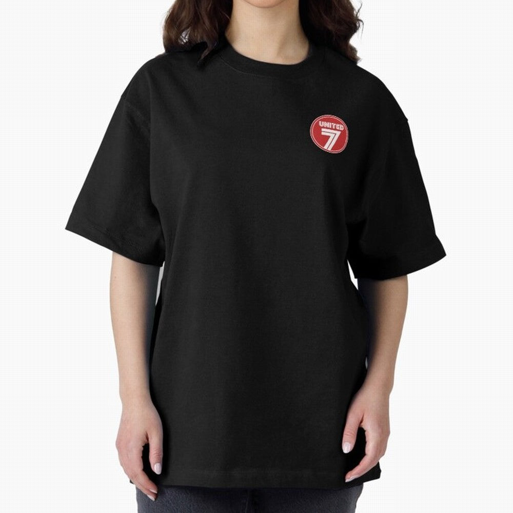 United 7 Manchester United Magnificent Sevens Oversized T-Shirt Share the Excitement of FIFA World Cup 2026 Spirit, Featuring England, France and Netherlands, Messi, Soccer Culture, Superstar Moments, National Team Dreams and Competitive Fire;