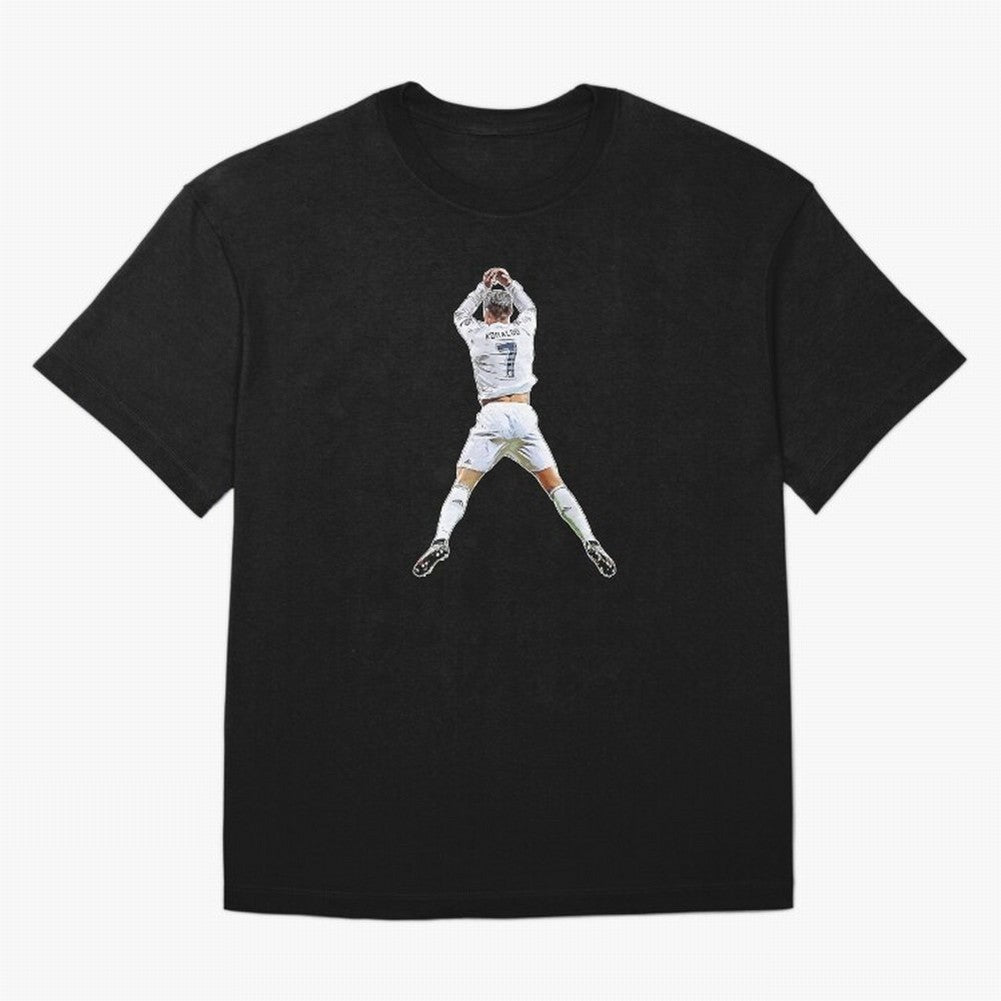Siuuuu Oversized T-Shirt Represent Football Lovers during Global Football Passion for FIFA World Cup 2026 Group Stage, Made for Neymar, Haaland and Cristiano Ronaldo, England, Stadium Memories, Football Loyalty, International Chants and