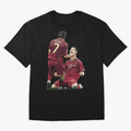 Luis Figo & Cristiano Ronaldo Oversized T-Shirt Honor Champions and Dreams in FIFA World Cup 2026 Group Stage Inspired by Messi, Argentina and Brazil Energy, Football History, Final Match Energy, Crowd Noise and Once in a Lifetime Moments; Ideal