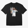 Cristiano Ronaldo with the cup Oversized T-Shirt Bring Match Day Fire to FIFA World Cup 2026 Group Stage for Fans of Messi and Argentina, Bringing Champion Mindset, Group Stage Buzz, Knockout Tension and Passionate Fan Culture; Perfect for People