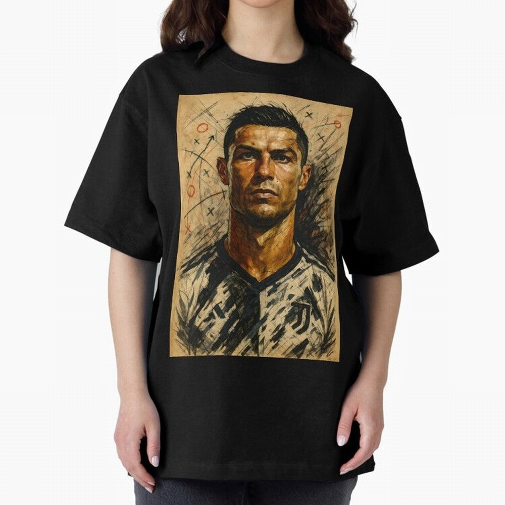 The Architect of Victory Oversized T-Shirt Celebrate Supporters United by Global Football Passion for FIFA World Cup 2026, Capturing Neymar, England, Retro Football Energy, Iconic Rivalries, Trophy Chase Drama and Stadium Atmosphere; Perfect for