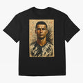 The Architect of Victory Oversized T-Shirt Celebrate Supporters United by Global Football Passion for FIFA World Cup 2026, Capturing Neymar, England, Retro Football Energy, Iconic Rivalries, Trophy Chase Drama and Stadium Atmosphere; Perfect for