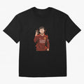 Cristiano Ronaldo Anime Art ¨C Blue Lock Inspired Football Legend Oversized T-Shirt Bring a Vintage Feel to FIFA World Cup 2026 Group Stage Driven by Messi, Neymar and Mbappe, France Energy, Vintage Soccer Flavor, Modern Football Stars, National