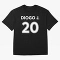 Diogo Jota number 20 Oversized T-Shirt Celebrate National Team Dreams in FIFA World Cup 2026 Group Stage Connected to Messi, France and Portugal Energy, Stadium Chants, National Pride, Trophy Dreams and Unforgettable Football Memories; Made for Die