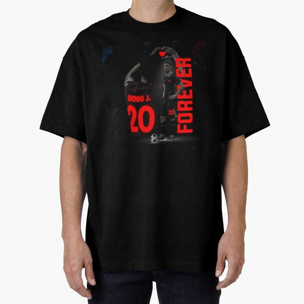 Diogo jota forever Oversized T-Shirt Turn Up for FIFA World Cup 2026 Group Stage Made for CR7 and Messi, Argentina Energy, Game Day Rituals, Football Legends, Country Pride and the Road to the Final; Ideal for Football Dads, Football Moms, Friends,