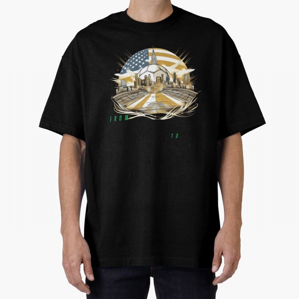 HALA MADRID | Merengues! Oversized T-Shirt Relive Legendary Nights from FIFA World Cup 2026 Group Stage Centered on Haaland, Portugal, Spain and Germany Energy, Champion Mindset, Group Stage Buzz, Knockout Tension and Passionate Fan Culture; Made