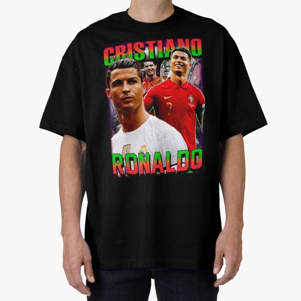 Cristiano Ronaldo Graphic Oversized T-Shirt Make Game Day About FIFA World Cup 2026 USA Canada Mexico Spirit, Inspired by Netherlands, Neymar, Worldwide Fan Energy, Dramatic Goals, Stadium Lights and Championship Celebrations; Created for Match Day
