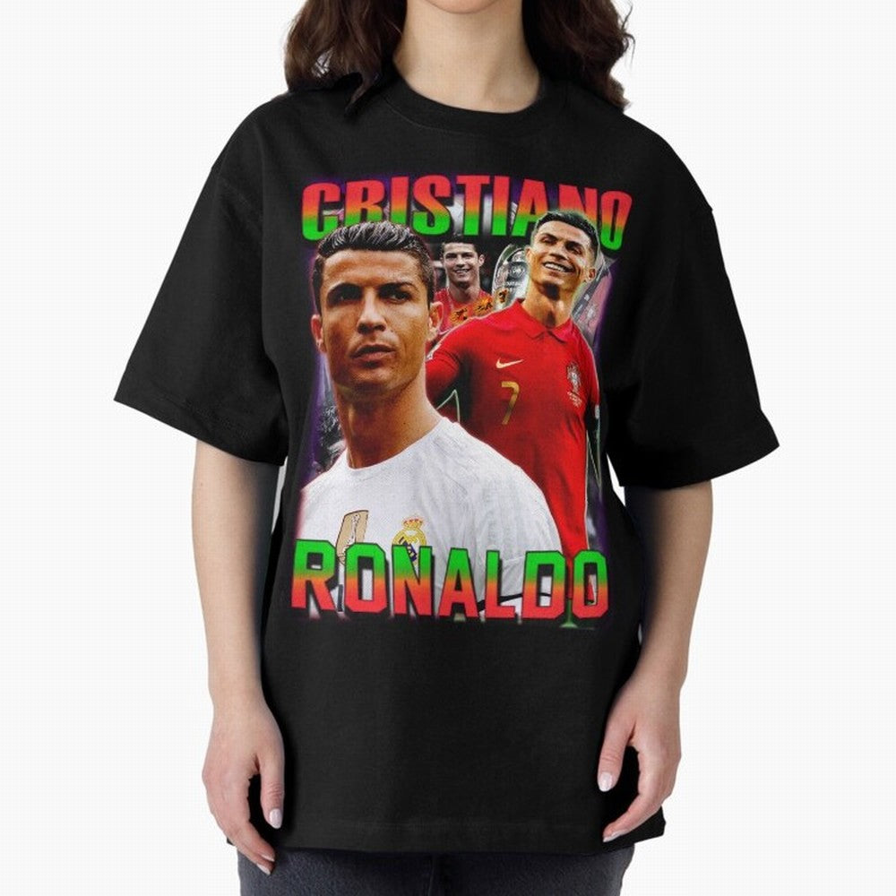 Cristiano Ronaldo Graphic Oversized T-Shirt Make Game Day About FIFA World Cup 2026 USA Canada Mexico Spirit, Inspired by Netherlands, Neymar, Worldwide Fan Energy, Dramatic Goals, Stadium Lights and Championship Celebrations; Created for Match Day