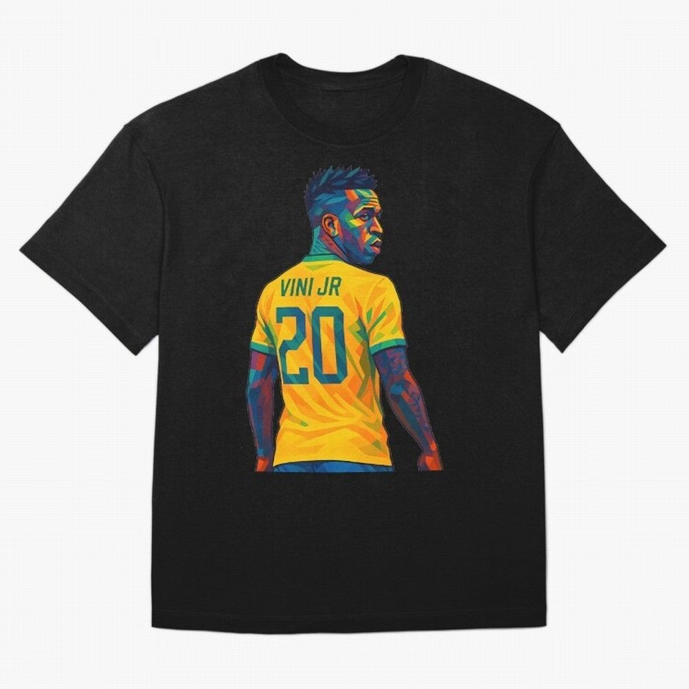 Vini Jr. Oversized T-Shirt Refresh FIFA World Cup 2026 Featuring Neymar, Germany Energy, Stadium Memories, Football Loyalty, International Chants and Championship Tradition; Great for Watch Parties, Sports Bars, Family Nights, Fan Clubs and