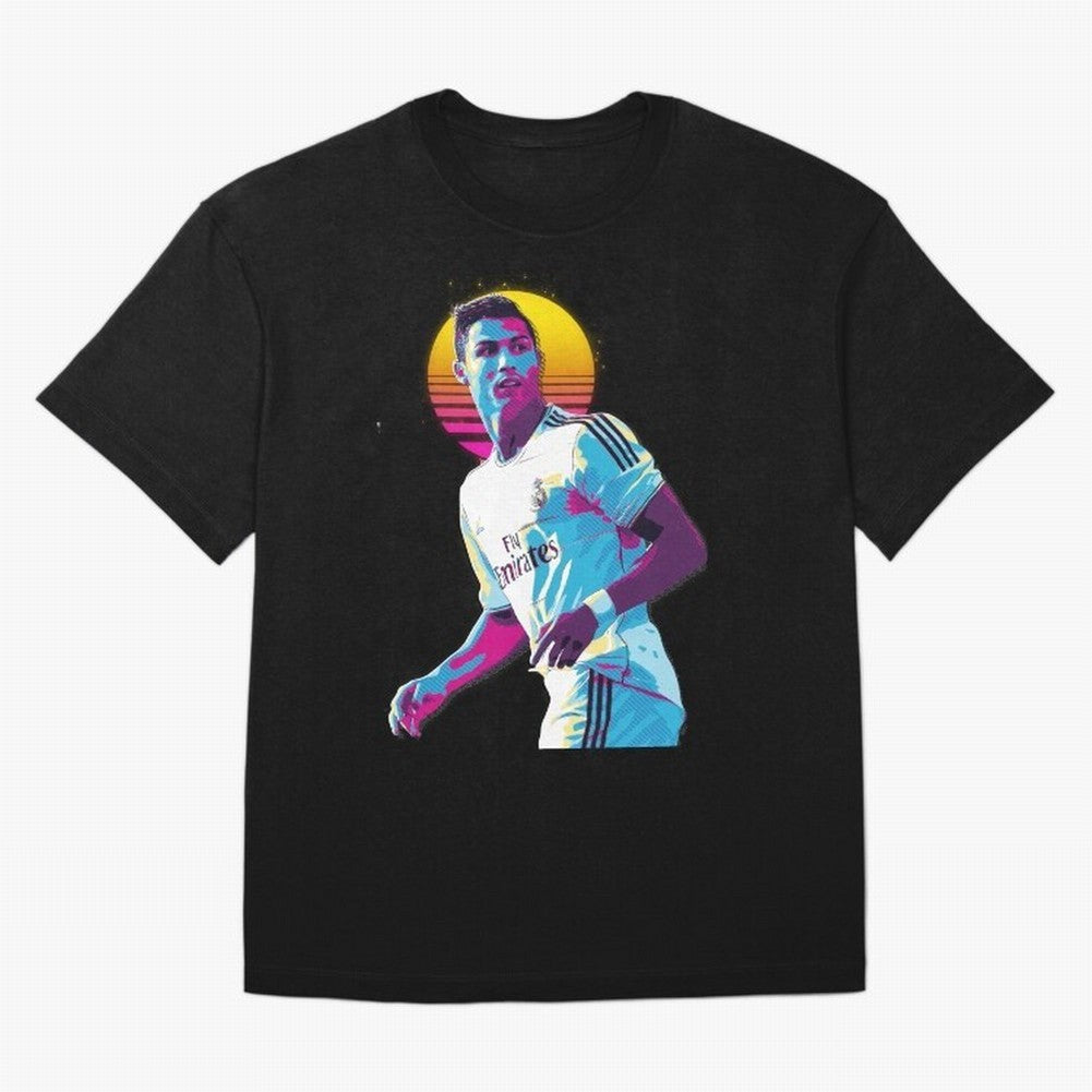 Christiano Ronaldo retro 2 Oversized T-Shirt Support the Legends of FIFA World Cup 2026 Driven by Messi, Neymar and Mbappe, Spain Energy, Classic Soccer Heritage, Championship Pressure, Fan Loyalty and International Pride; Built for Supporters