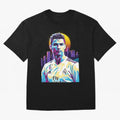Christiano Ronaldo retro Oversized T-Shirt Turn Up for the FIFA World Cup 2026 USA Canada Mexico Journey through Mbappe Highlights, Brazil Pride, Stadium Chants, National Pride, Trophy Dreams and Unforgettable Football Memories; Ideal for Fans Who