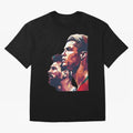 ronaldo and messi - Goat Oversized T-Shirt Show Your Love for Match Day Hype around FIFA World Cup 2026, CR7 and Messi, Argentina, France and Brazil, Football Passion, Legendary Performances, Festival Vibes and Supporter Community; Perfect for