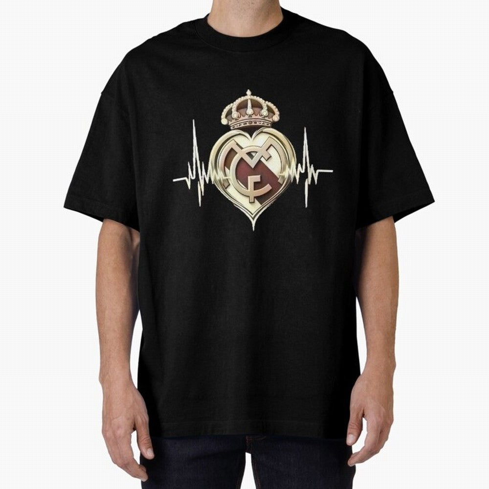 Royal Pride: Greatness Written in White Oversized T-Shirt Capture Stadium Memories from Match Day Hype around FIFA World Cup 2026 USA Canada Mexico, Cristiano Ronaldo, Haaland and CR7, Argentina and Brazil, Football Festival Excitement, Trophy