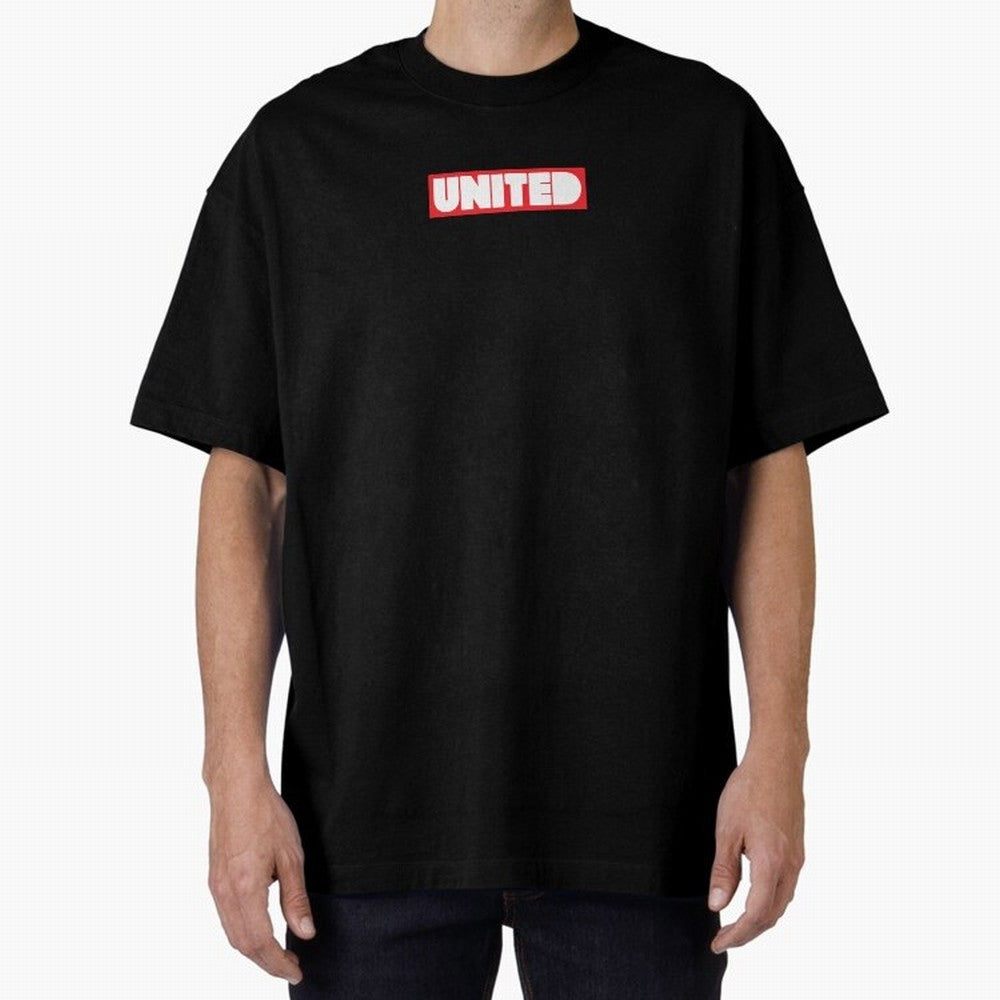 Manchester United - United Oversized T-Shirt Join the Countdown to FIFA World Cup 2026 Made for Neymar, England and Germany Energy, Tournament Hype, Historic Matchups, Family Viewing Parties and Global Sports Pride; Great for Supporters Who Love