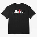Manchester United - United Typography Oversized T-Shirt Celebrate Supporters United by FIFA World Cup 2026 Group Stage Built around Cristiano Ronaldo, Argentina, France and Brazil Energy, Match Day Excitement, Supporter Culture, Golden Goals and