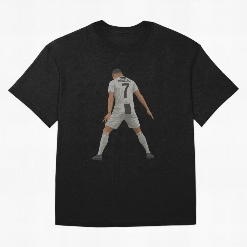 Cristiano Ronaldo Iconic Celebration Oversized T-Shirt Feel the Roar of FIFA World Cup 2026 USA Canada Mexico with CR7 and Messi, Spain Energy, Stadium Chants, National Pride, Trophy Dreams and Unforgettable Football Memories; Made for Die Hard