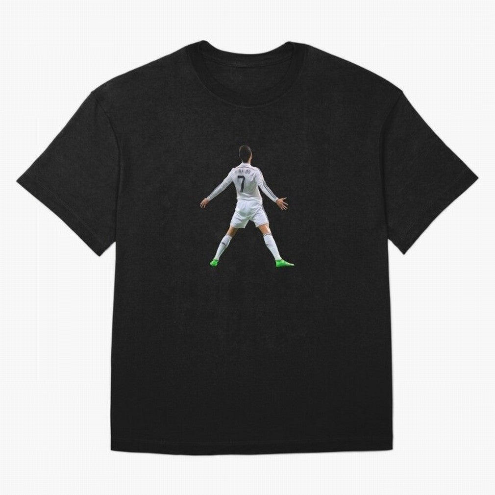 DESIGN CRISTIANO RONALDO CR7 STICKER Oversized T-Shirt Support the FIFA World Cup 2026 Journey through Messi and Cristiano Ronaldo Highlights, Argentina, France and Brazil Pride, Vintage Soccer Flavor, Modern Football Stars, National Flags and