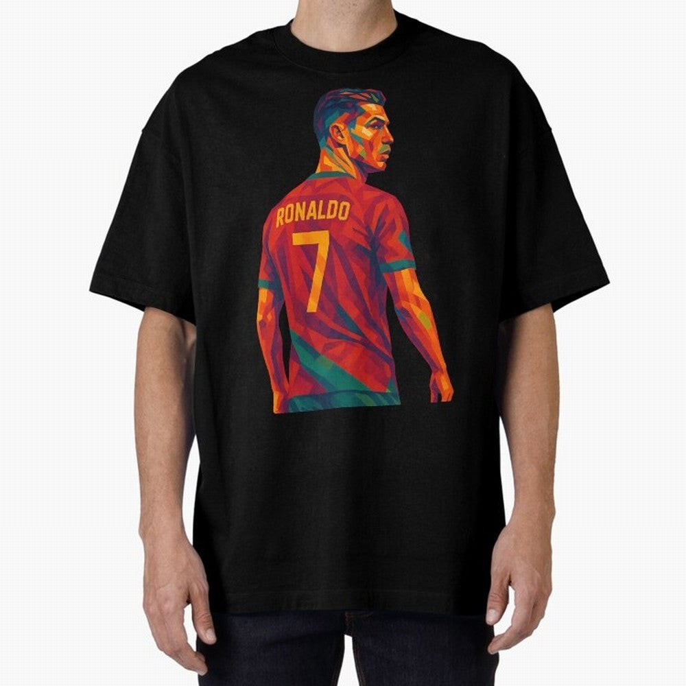 Cristiano Ronaldo Oversized T-Shirt Make the Season About FIFA World Cup 2026 Built around CR7 and Messi, Brazil, Portugal and Argentina Energy, Retro Football Energy, Iconic Rivalries, Trophy Chase Drama and Stadium Atmosphere; Created for Match