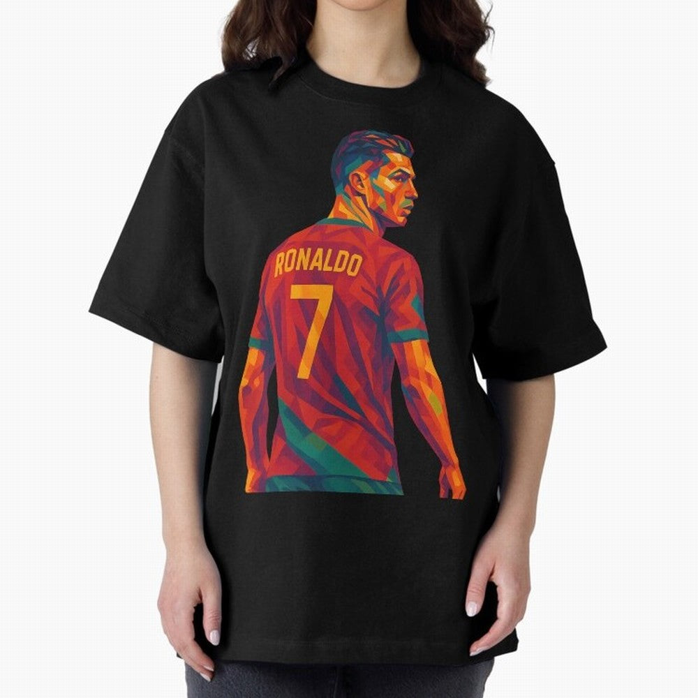 Cristiano Ronaldo Oversized T-Shirt Make the Season About FIFA World Cup 2026 Built around CR7 and Messi, Brazil, Portugal and Argentina Energy, Retro Football Energy, Iconic Rivalries, Trophy Chase Drama and Stadium Atmosphere; Created for Match