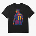 Raphinha Oversized T-Shirt Fuel the Hype around Global Football Passion for FIFA World Cup 2026, Highlighting Mbappe, Argentina, Classic Soccer Heritage, Championship Pressure, Fan Loyalty and International Pride; Ideal for Fans Who Follow Messi,