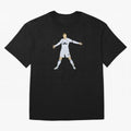 Cristiano Ronaldo celebrates at Real Madrid Oversized T-Shirt Make Every Match About FIFA World Cup 2026 USA Canada Mexico Spirit, Celebrating England, France and Netherlands, CR7 and Messi, Tournament Hype, Historic Matchups, Family Viewing