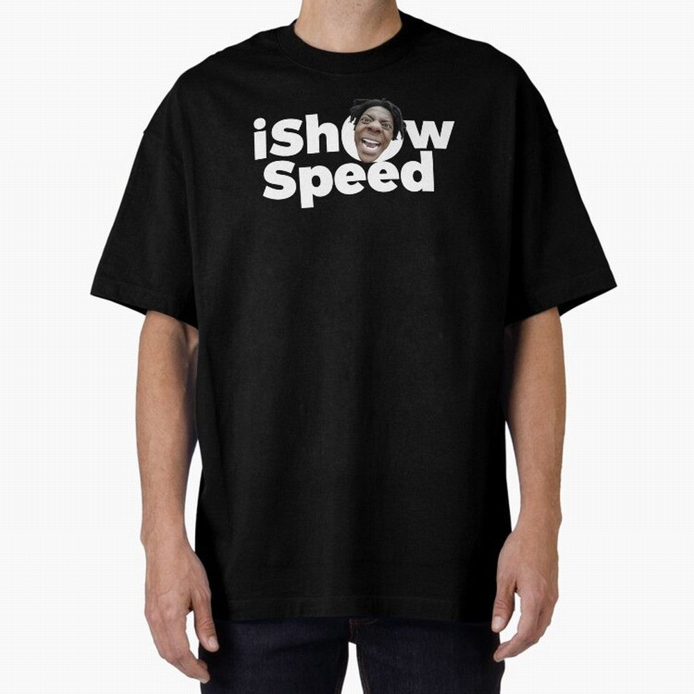 Ishowspeed Oversized T-Shirt Represent Global Football Passion for FIFA World Cup 2026 Group Stage, Inspired by Neymar, England and Germany, Game Day Rituals, Football Legends, Country Pride and the Road to the Final; Perfect for Fans, Collectors,