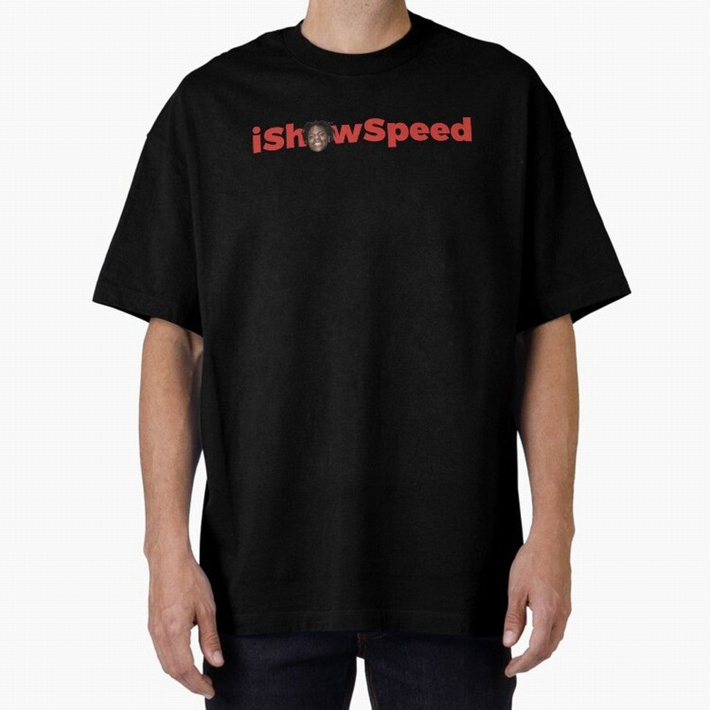Ishowspeed Oversized T-Shirt Experience Global Football Passion for FIFA World Cup 2026 Group Stage, Built around Haaland and Mbappe, Portugal, Championship Spirit, Famous Goals, Roaring Crowds and International Football Unity; Great for Watch