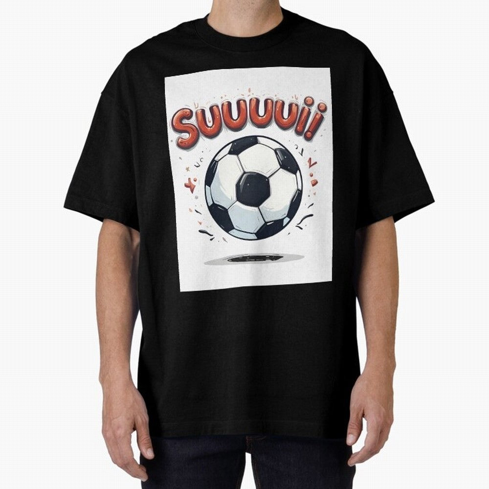 Suuuuii! CR7 Celebration Oversized T-Shirt Wear the Spirit of FIFA World Cup 2026 Group Stage Capturing Haaland, Germany Energy, Goal Celebration Energy, Supporter Heritage, Football Icons and Worldwide Tournament Joy; Made for Collectors Who Enjoy
