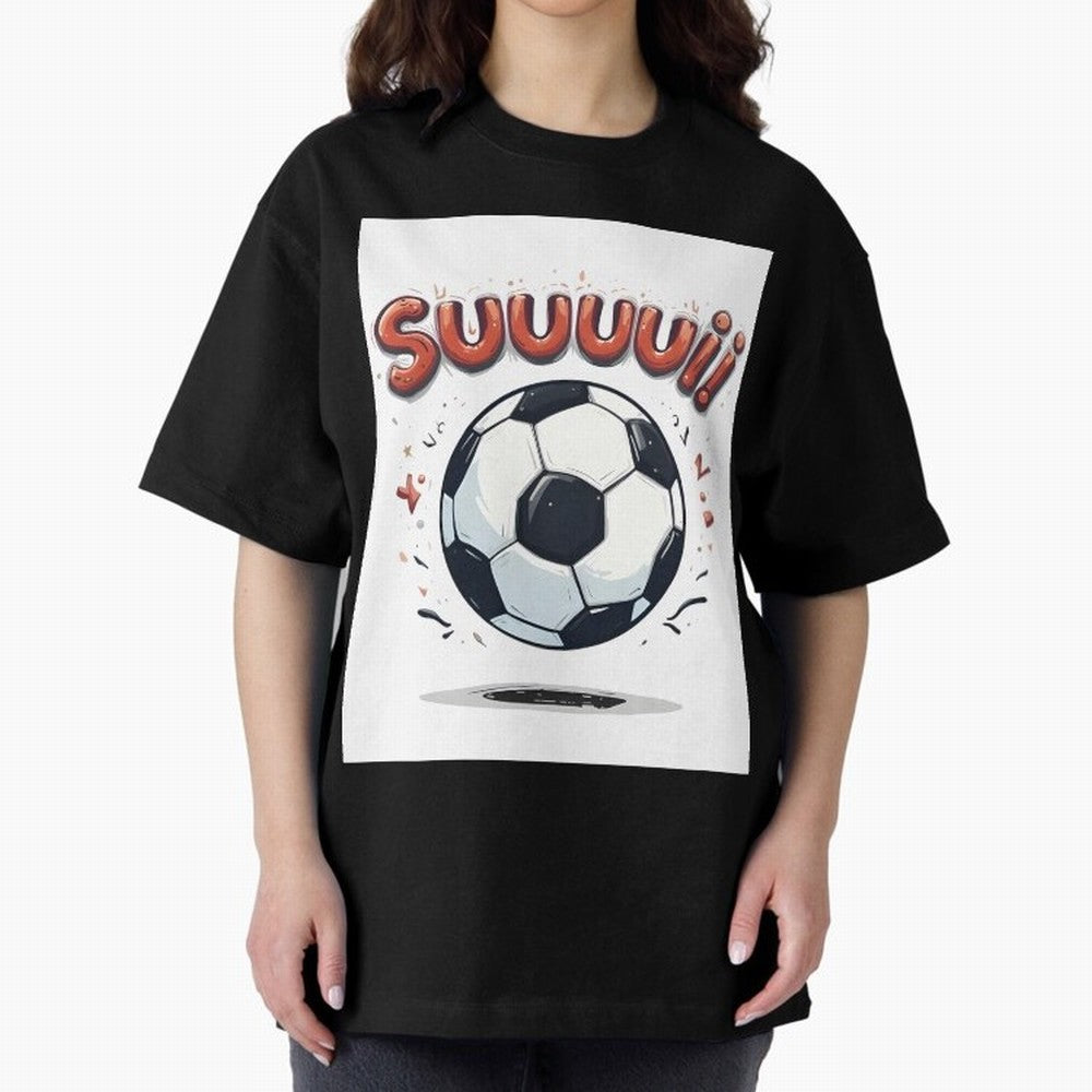 Suuuuii! CR7 Celebration Oversized T-Shirt Wear the Spirit of FIFA World Cup 2026 Group Stage Capturing Haaland, Germany Energy, Goal Celebration Energy, Supporter Heritage, Football Icons and Worldwide Tournament Joy; Made for Collectors Who Enjoy