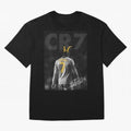 CR7 The Goat Poster Oversized T-Shirt Celebrate Global Passion for FIFA World Cup 2026 Spirit, Highlighting Brazil, Cristiano Ronaldo, Haaland and CR7, Worldwide Fan Energy, Dramatic Goals, Stadium Lights and Championship Celebrations; Created for