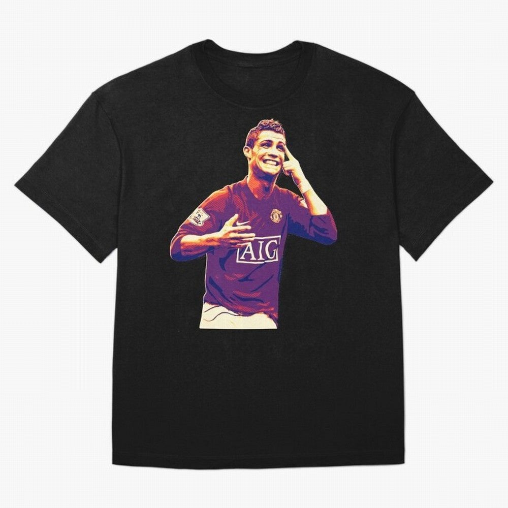 ronaldo Manchester United jarsey Oversized T-Shirt Make Memories around FIFA World Cup 2026 Group Stage for Fans of Messi and Cristiano Ronaldo and Argentina, France and Brazil, Bringing Football Festival Excitement, Trophy Ambitions, Country