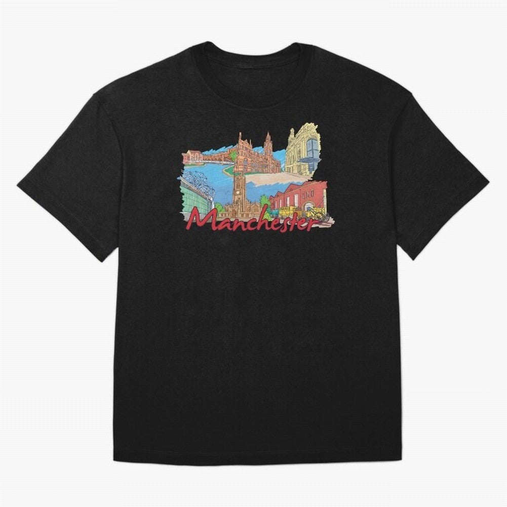 Manchester Oversized T-Shirt Feel the FIFA World Cup 2026 USA Canada Mexico Journey through Cristiano Ronaldo, Haaland and CR7 Highlights, France and Portugal Pride, Soccer Culture, Superstar Moments, National Team Dreams and Competitive Fire;