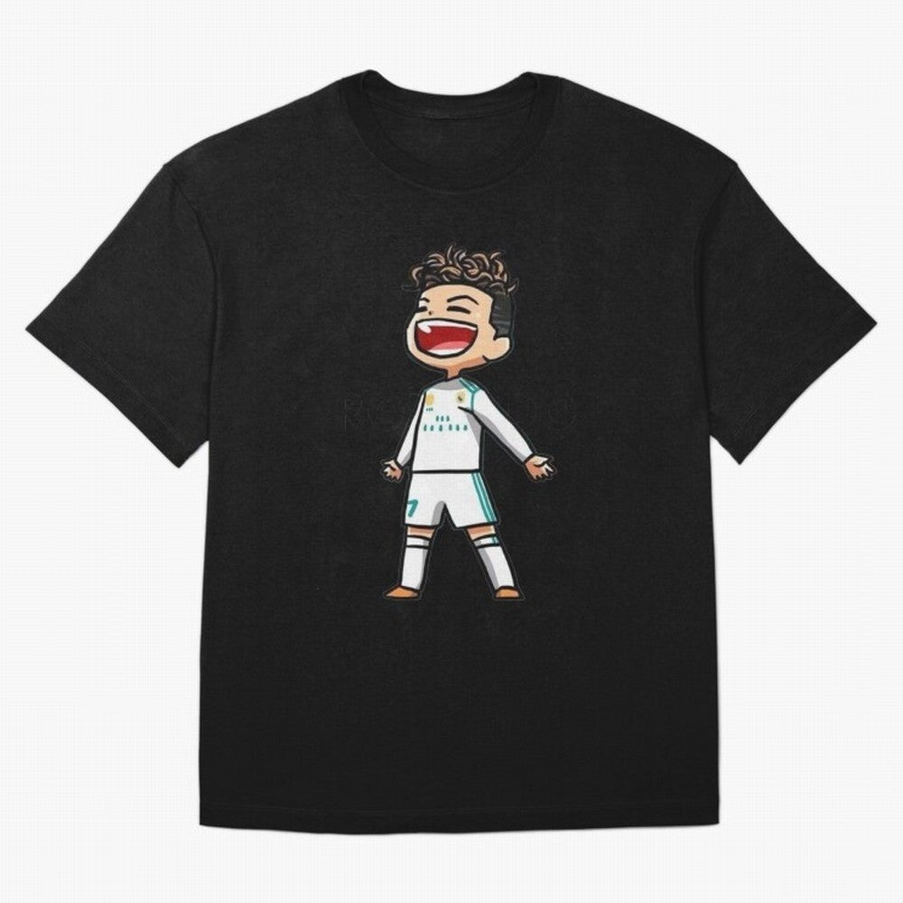 RONALDO Oversized T-Shirt Show Passion for the Stars of FIFA World Cup 2026 Celebrating Cristiano Ronaldo, Haaland and CR7, Argentina Energy, Championship Spirit, Famous Goals, Roaring Crowds and International Football Unity; Made for Die Hard
