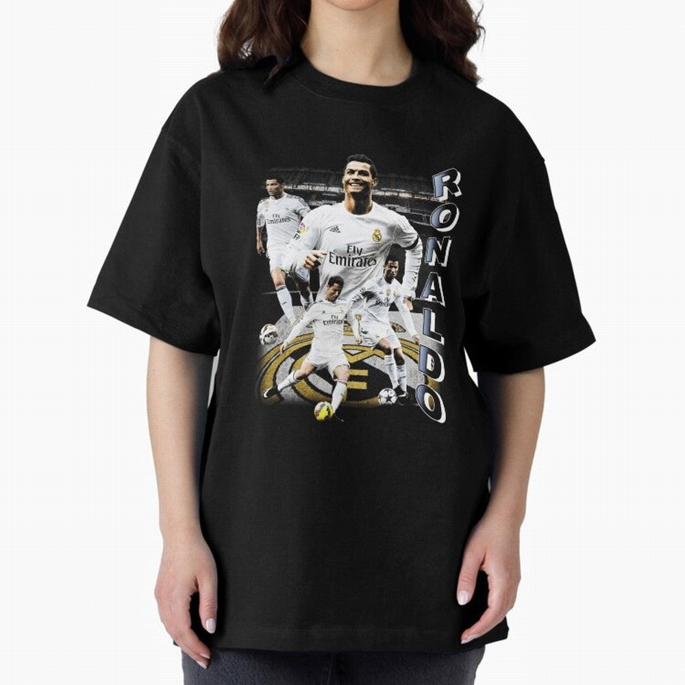 Cristiano Ronaldo Vintage Oversized T-Shirt Represent Fans Who Live for FIFA World Cup 2026 USA Canada Mexico Spirit, Celebrating England, France and Netherlands, Cristiano Ronaldo, Haaland and CR7, Fan Favorite Moments, National Team Passion, Big