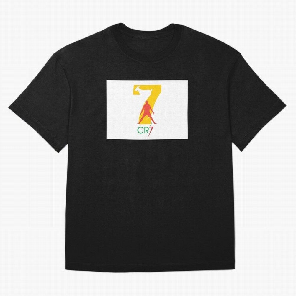 Ronaldo GOAT Oversized T-Shirt Get Ready for FIFA World Cup 2026 USA Canada Mexico for Fans of Cristiano Ronaldo, Haaland and CR7 and Spain, Bringing Game Day Rituals, Football Legends, Country Pride and the Road to the Final; Perfect for
